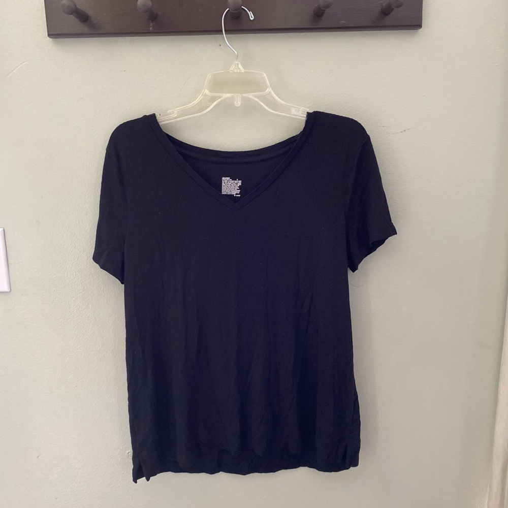 Black V neck